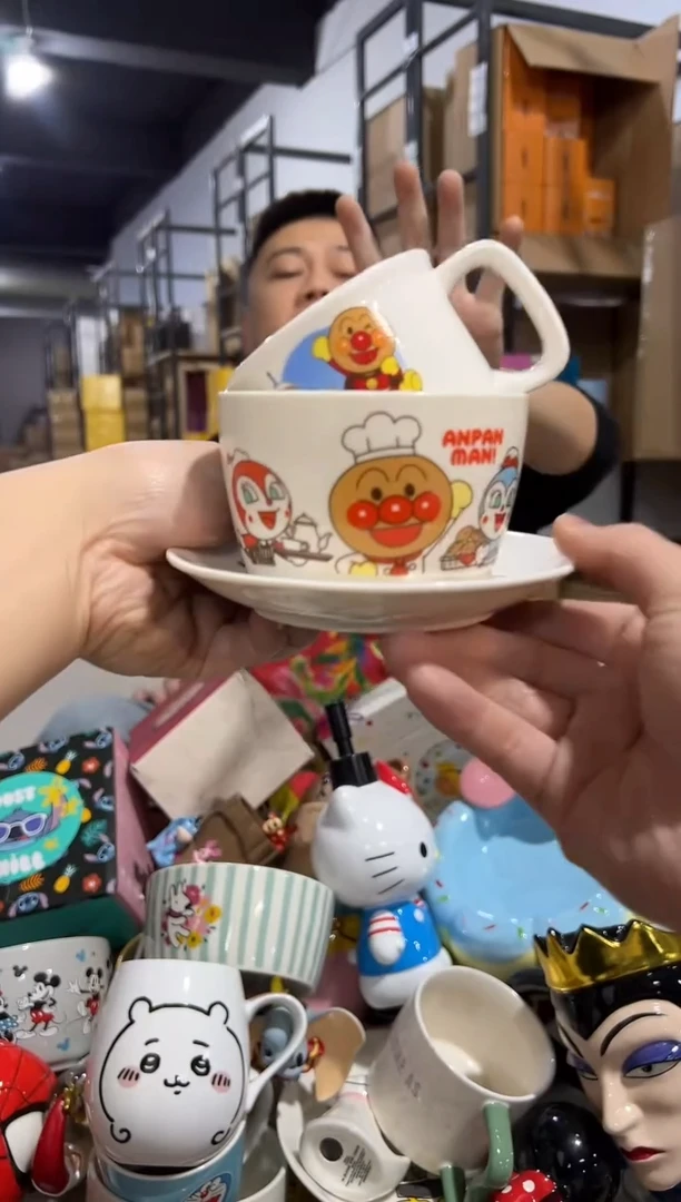 【闪购商品】杯陶瓷碗MBCR零一3件套