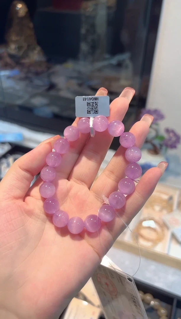 未镶嵌锂辉石手串手串