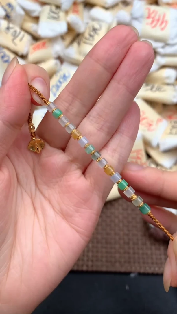 银S925镶嵌挂件翡翠16圈