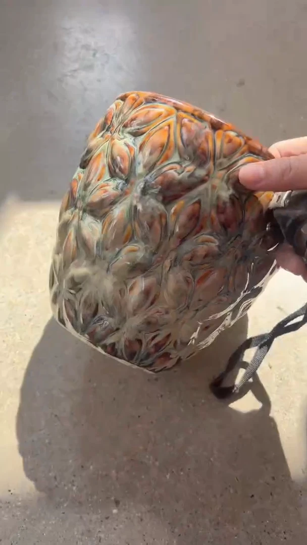 【闪购商品】陶瓷微瑕花盆高17cm内口15.5cm