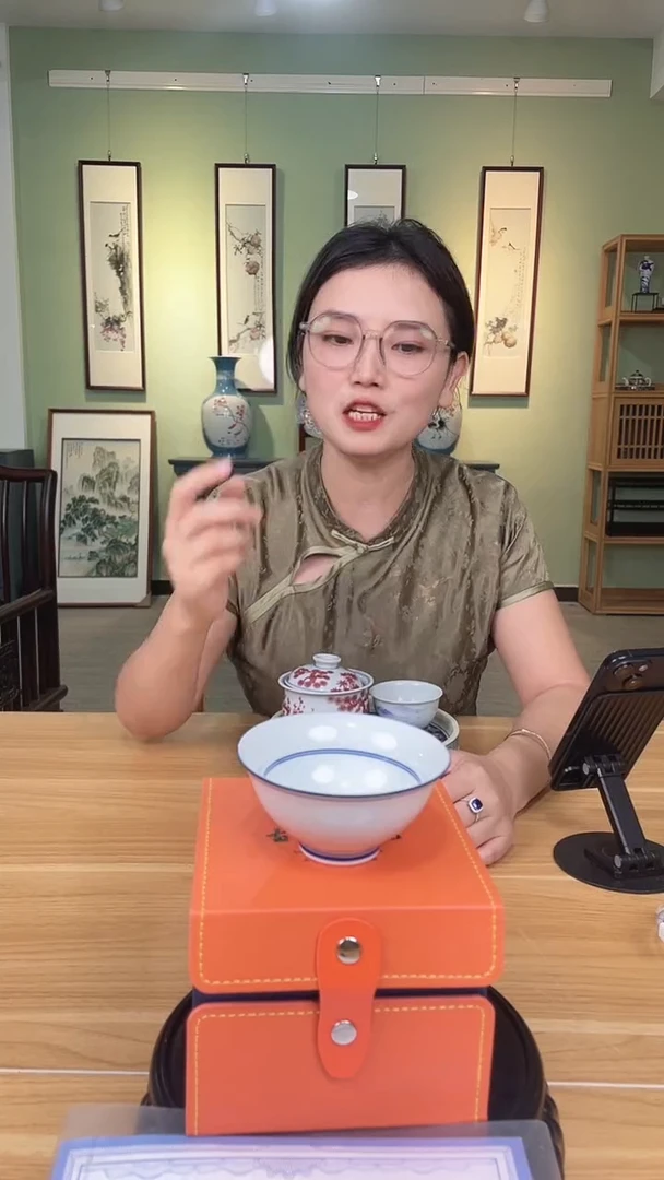 摆件手工手绘陶瓷