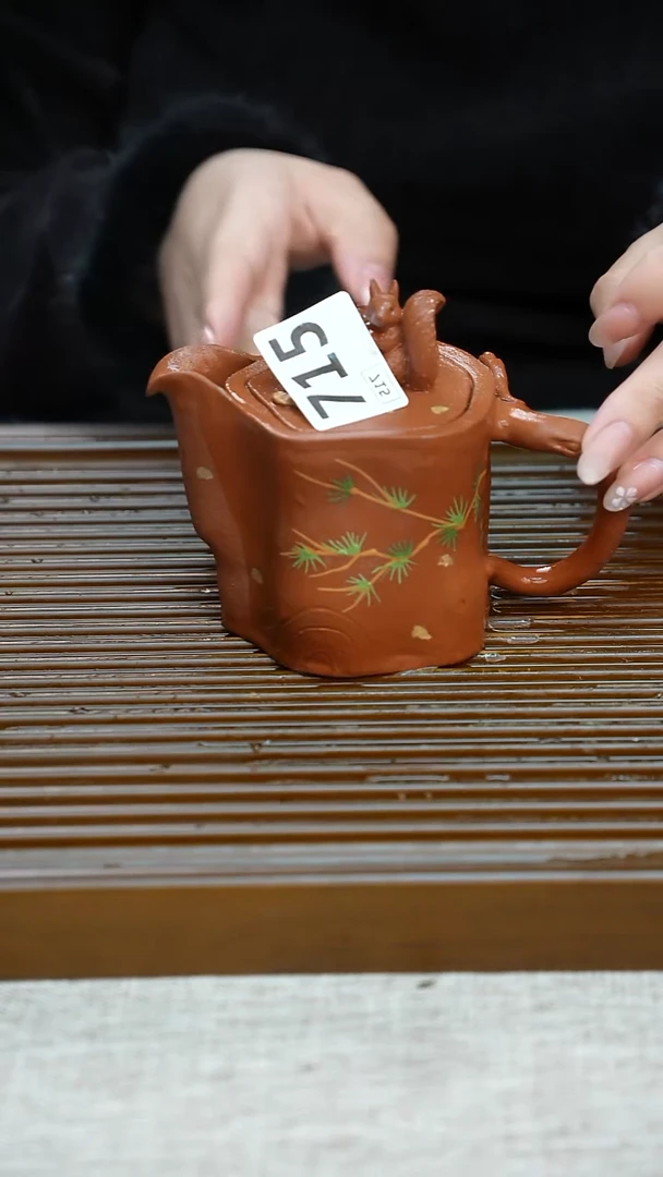 纯手工粗陶茶具每一只不一样