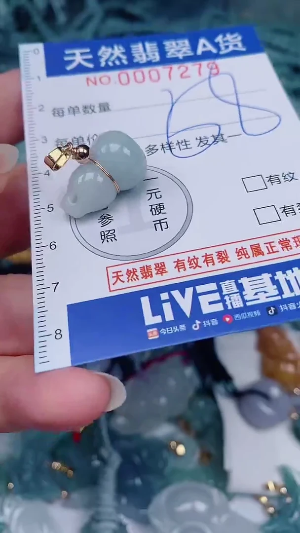 翡翠未镶嵌颈饰00007279