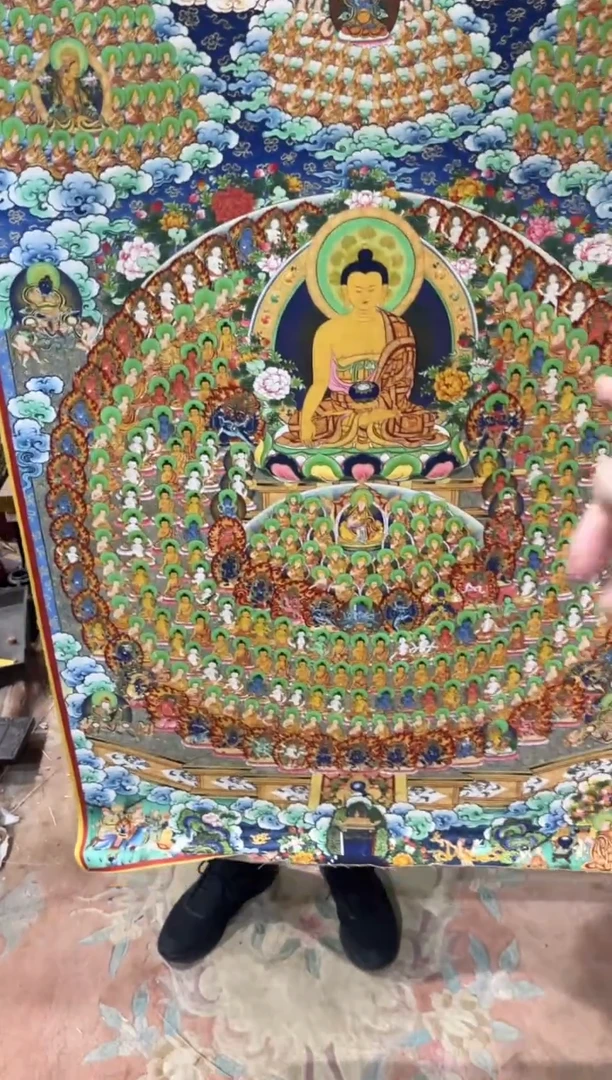 卷轴画东东唐卡tk16