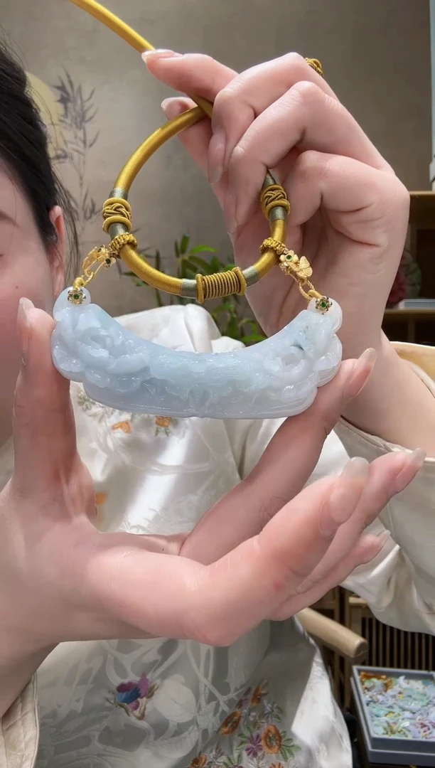 【闪购商品】翡翠耳饰未镶嵌吊坠