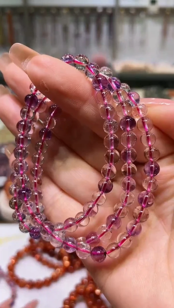 未镶嵌手链水晶多样性发其一超七多圈5