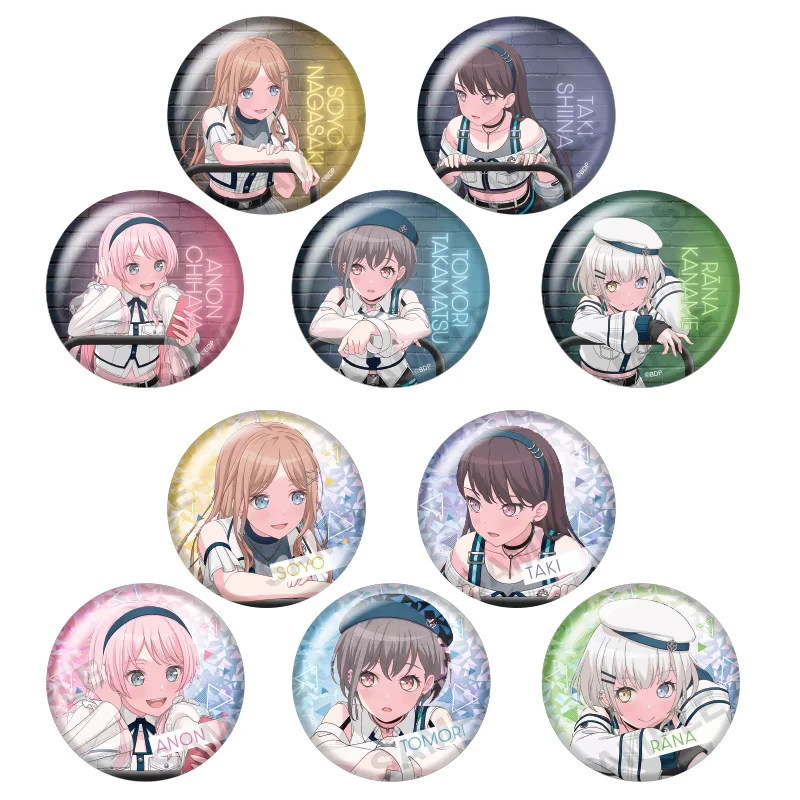 （代拆）BanGDream!lt'sMyGO処救生吧唧徽章二次元盲盒