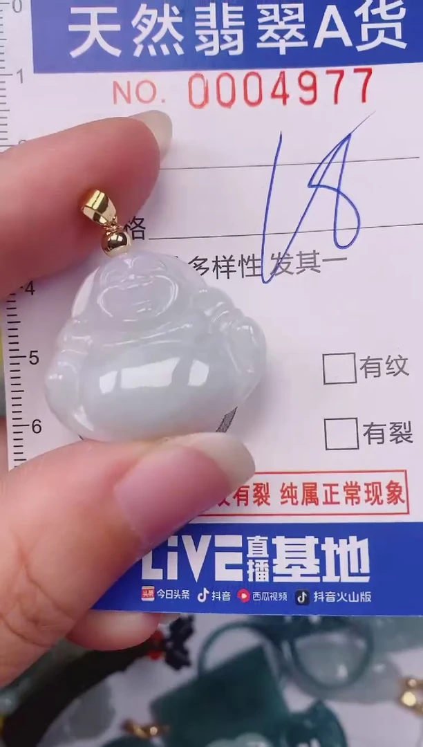 颈饰未镶嵌翡翠00004977