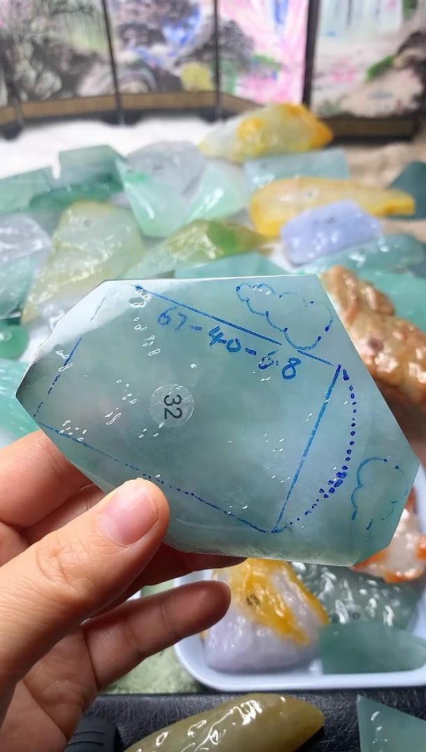 颈饰未镶嵌翡翠453