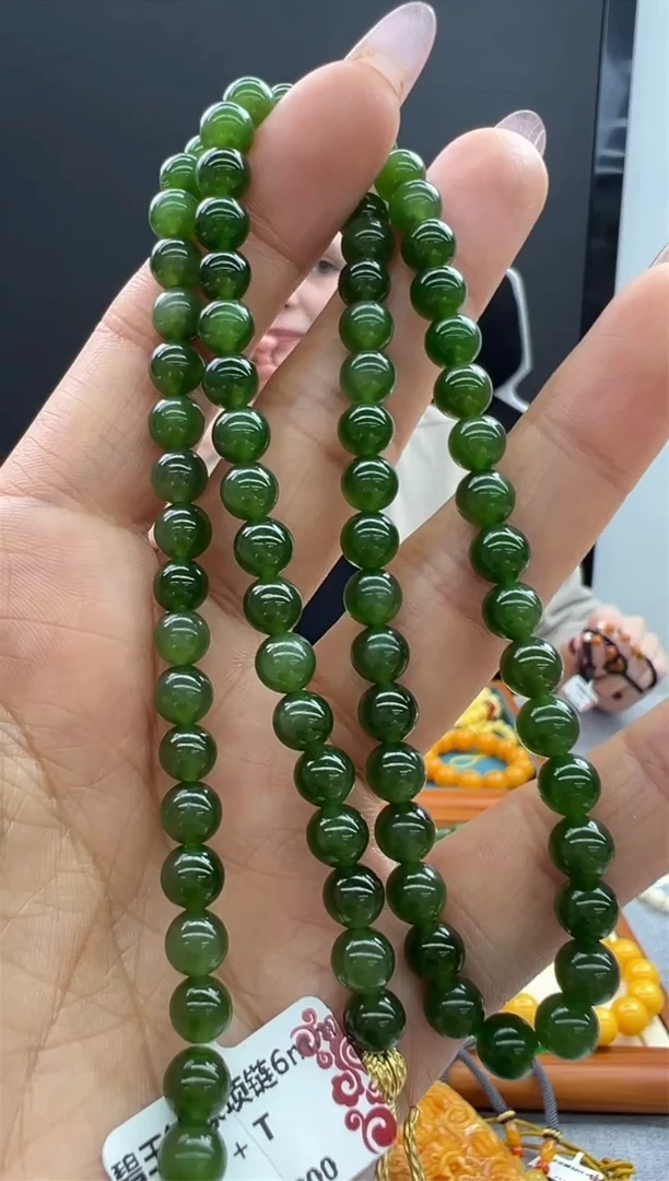 【闪购商品】和田玉（碧玉）颈饰未镶嵌671秒拍号