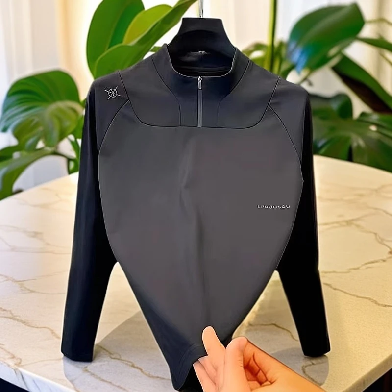 021男士2025卫衣男款春秋新款户外直播打底热销休闲爆款运动上衣