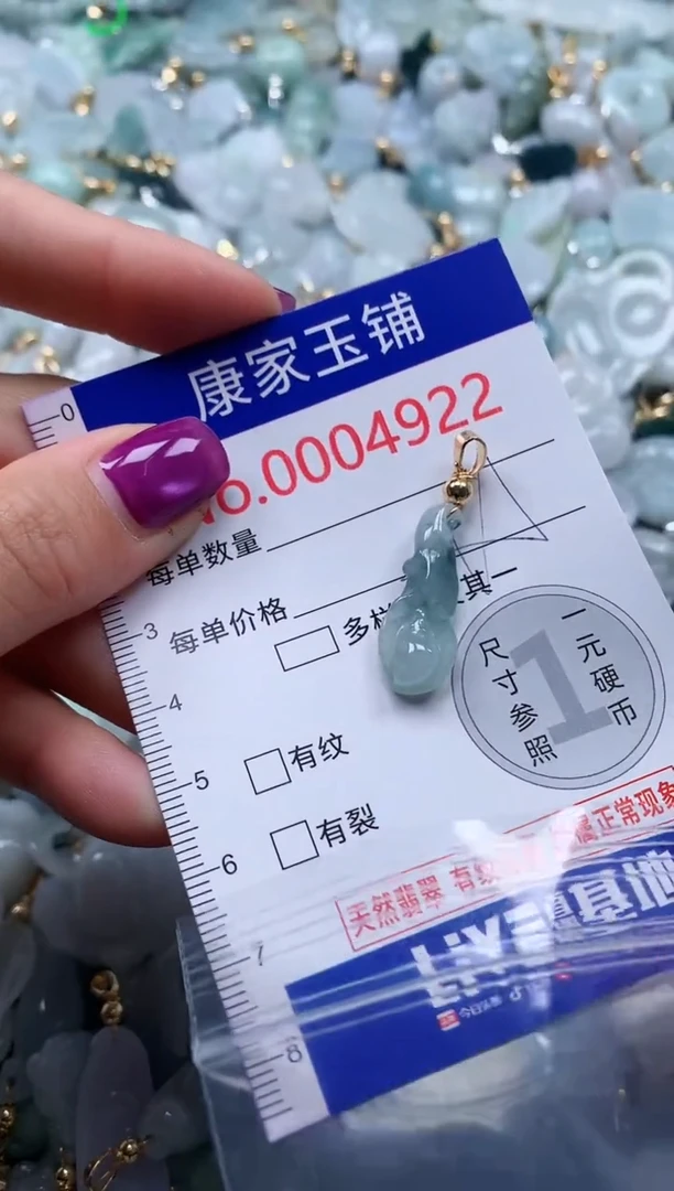 颈饰未镶嵌翡翠4922