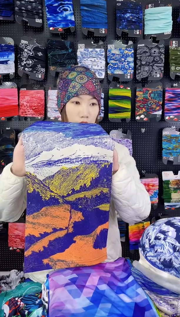 涤纶?****?孤品 百变魔术头巾 锦纶