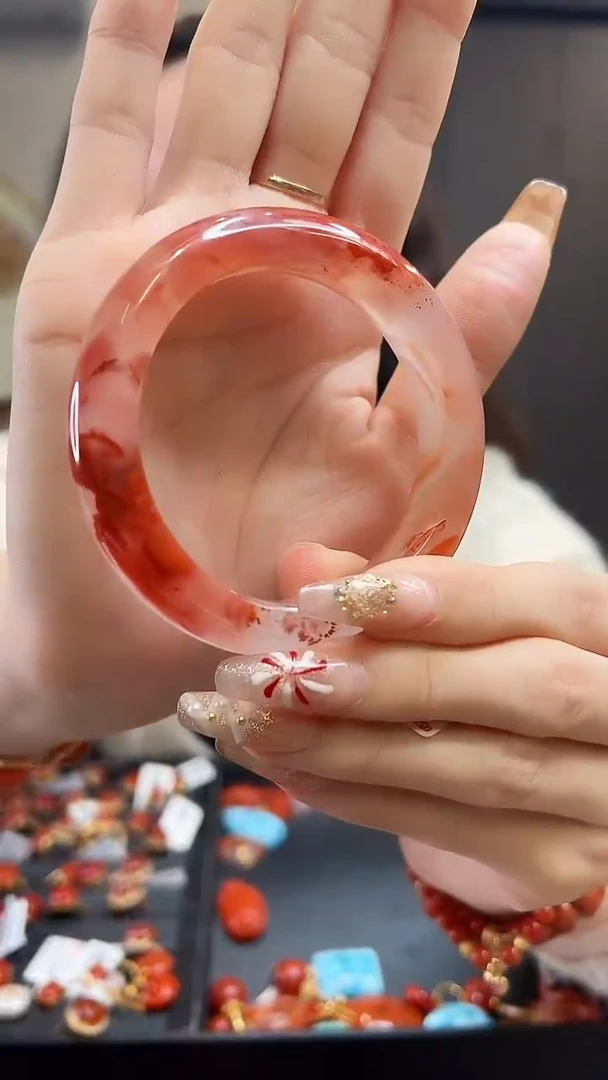 【闪购商品】南红玛瑙手镯未镶嵌57#