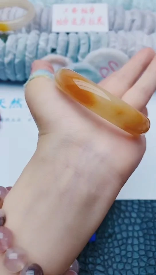 未镶嵌手镯石英质玉X239-56-57