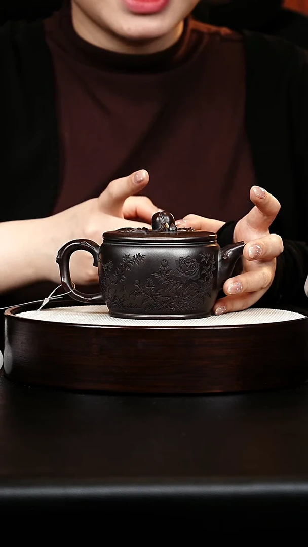 茶壶紫砂汉瓦壶