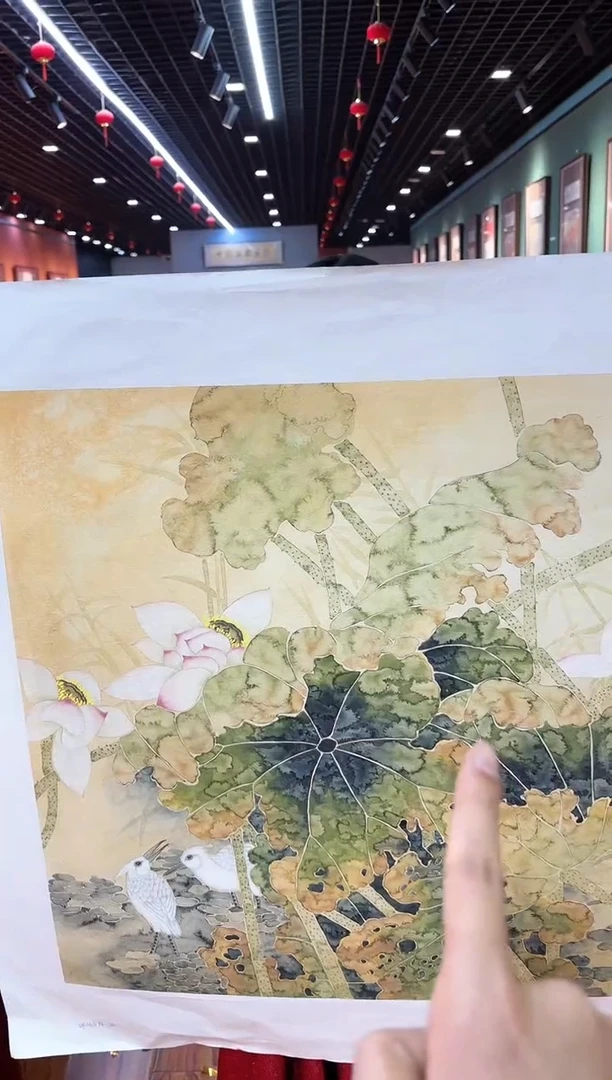 【闪购商品】国画周建真老师绘画作品12-15