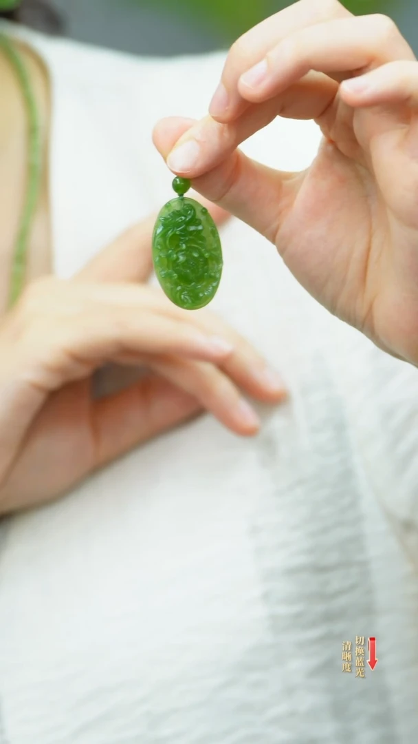 和田玉未镶嵌颈饰0605-001多样性发一件