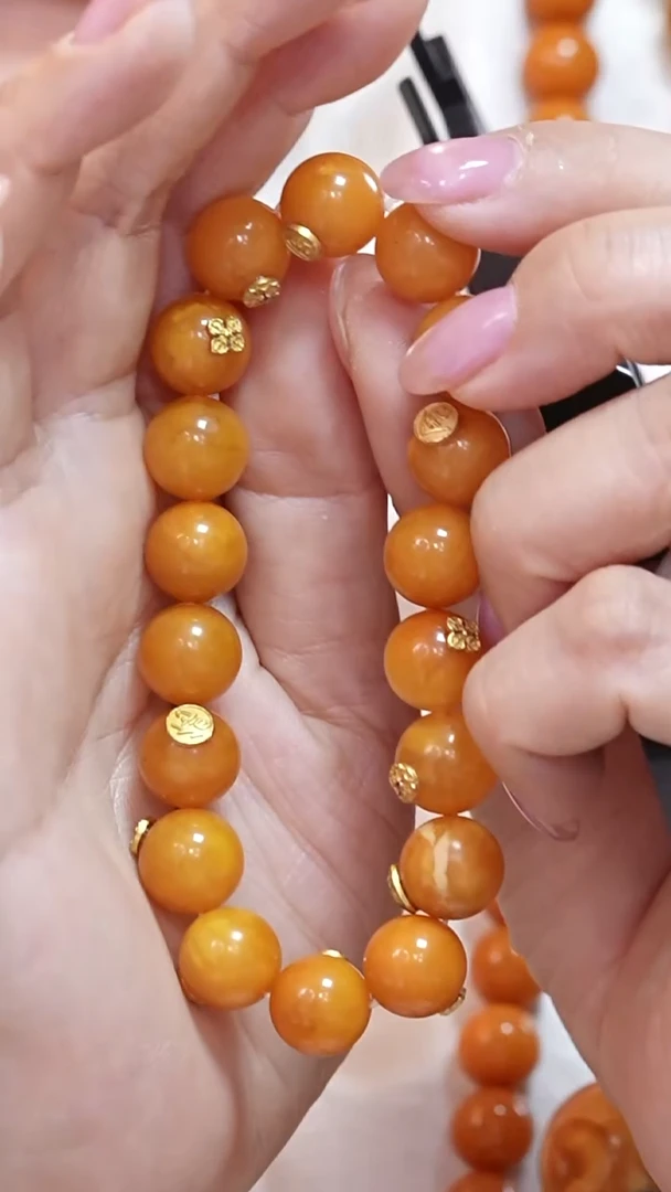 蜜蜡颈饰未镶嵌5433天然蜜蜡珠宝奇石云端妖孽全部保真
