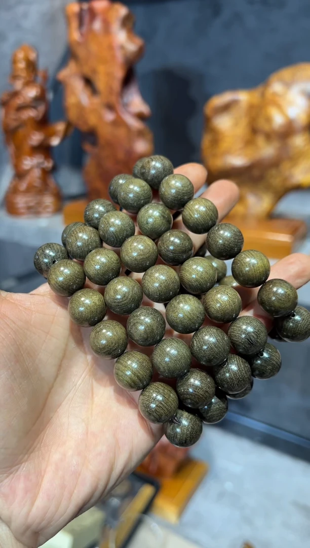【闪购商品】金丝楠金丝楠木小叶桢楠阴沉手串1.5