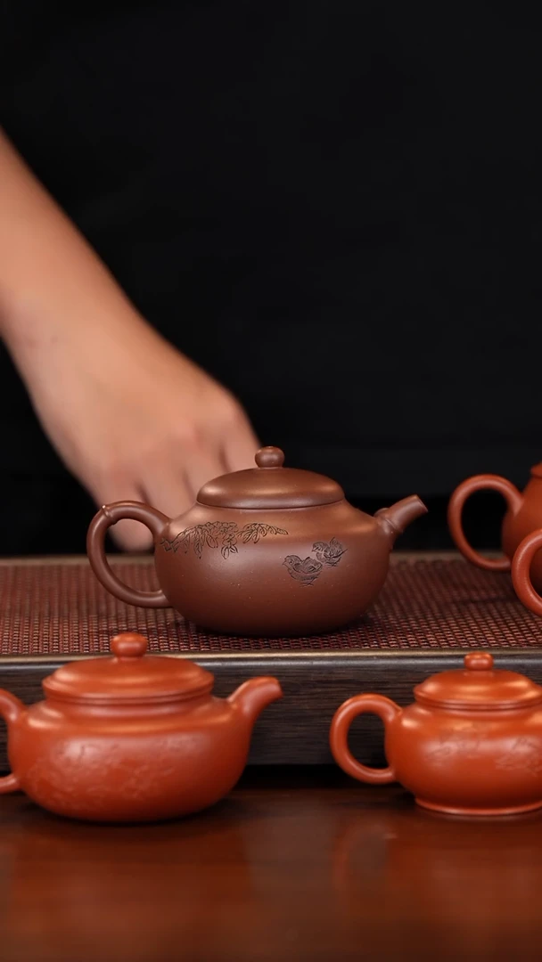 茶壶紫砂用****6徐壶记精品紫砂壶