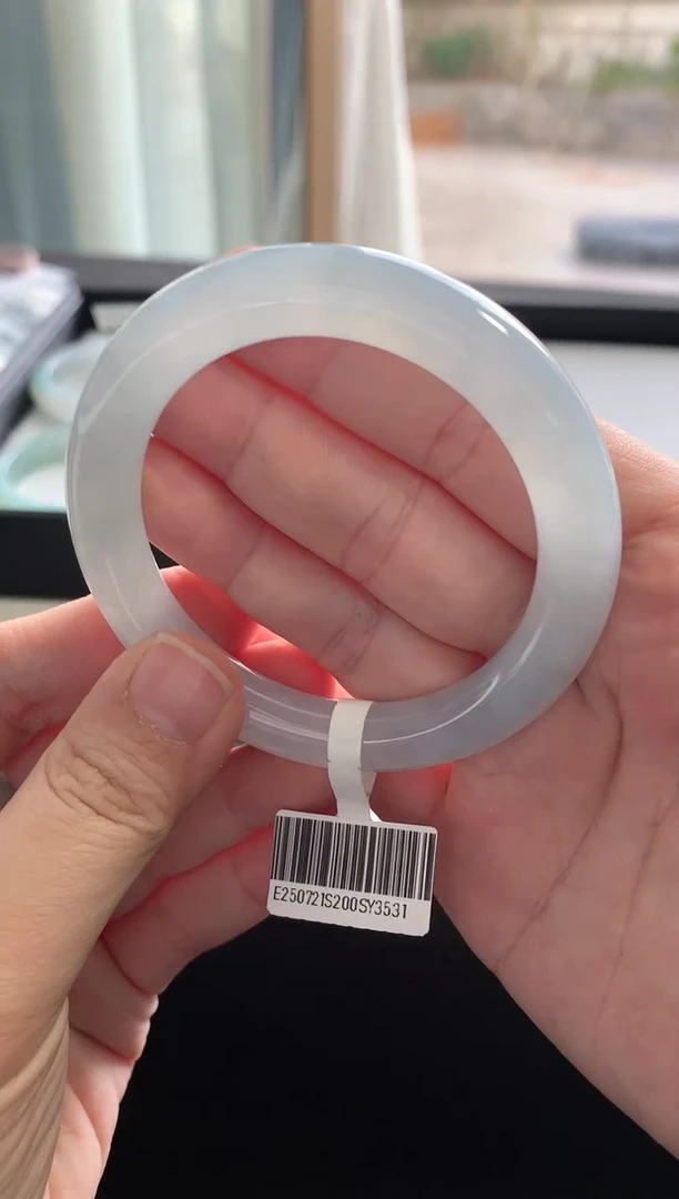 未镶嵌手镯翡翠54.6圆条Y3531买断