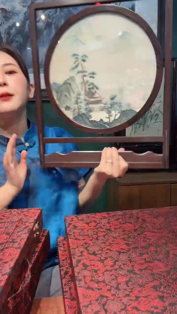 刺绣非遗苏绣手工刺绣