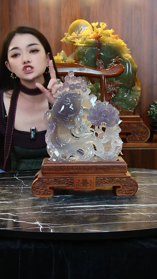 石材家居摆件人生如意1111