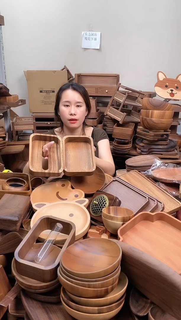 木   南美胡桃木面包纸巾盒