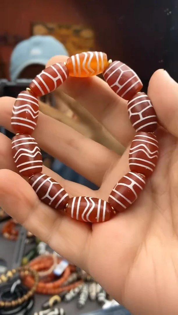 玛瑙/玉髓颈饰未镶嵌-1022 -131 多样性发