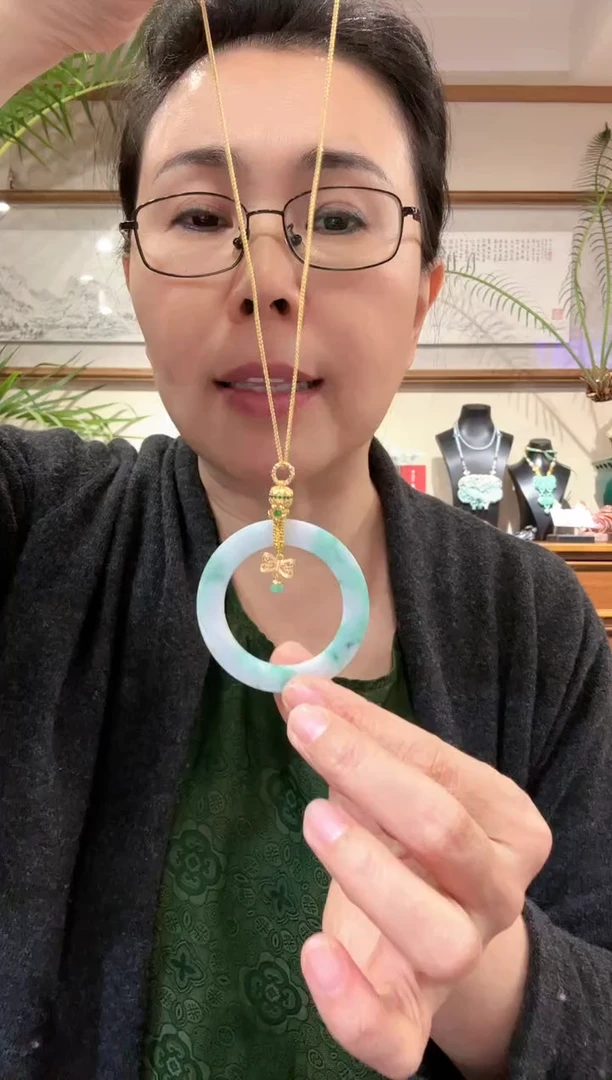 【闪购商品】翡翠颈饰未镶嵌国风