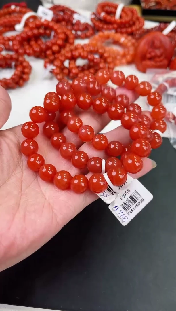 【闪购商品】南红玛瑙冰红手串11+未镶嵌（多样式发其一）