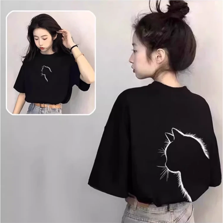 纯棉短袖爆款2025新款网红加宽加大洋气炸街女装T恤t恤半袖夏季