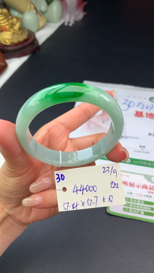 未镶嵌手镯翡翠手镯