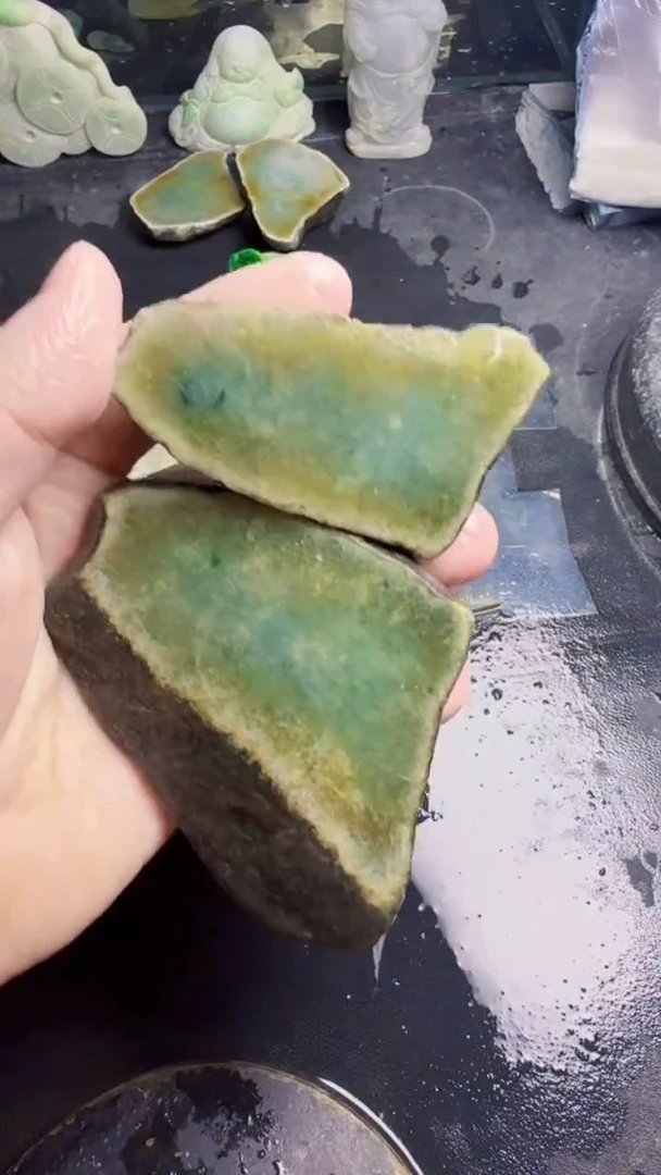 未镶嵌挂件翡翠清****S天然翡翠116