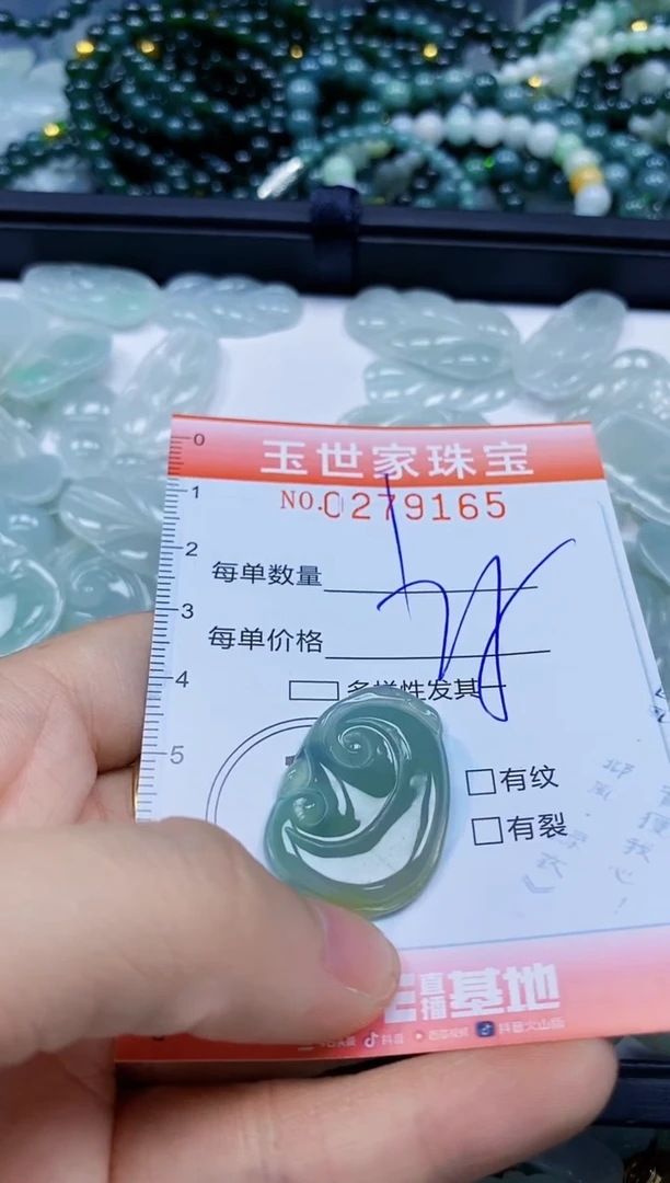 翡翠未镶嵌颈饰闪购0279165