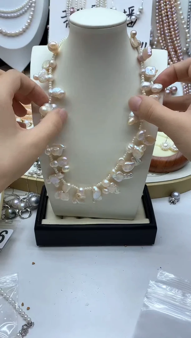 颈饰未镶嵌淡水珍珠1