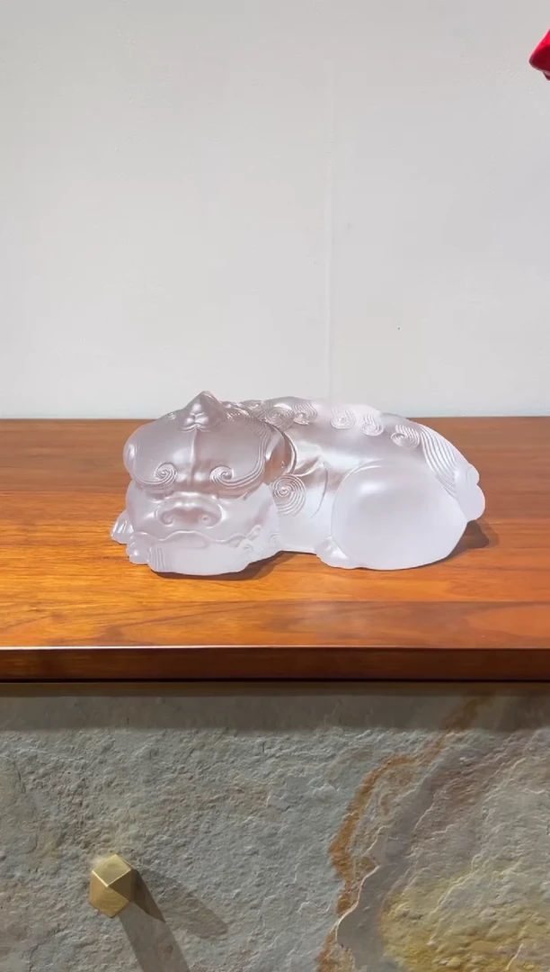 【闪购商品】茶宠 CML014白色净料卧福貔貅