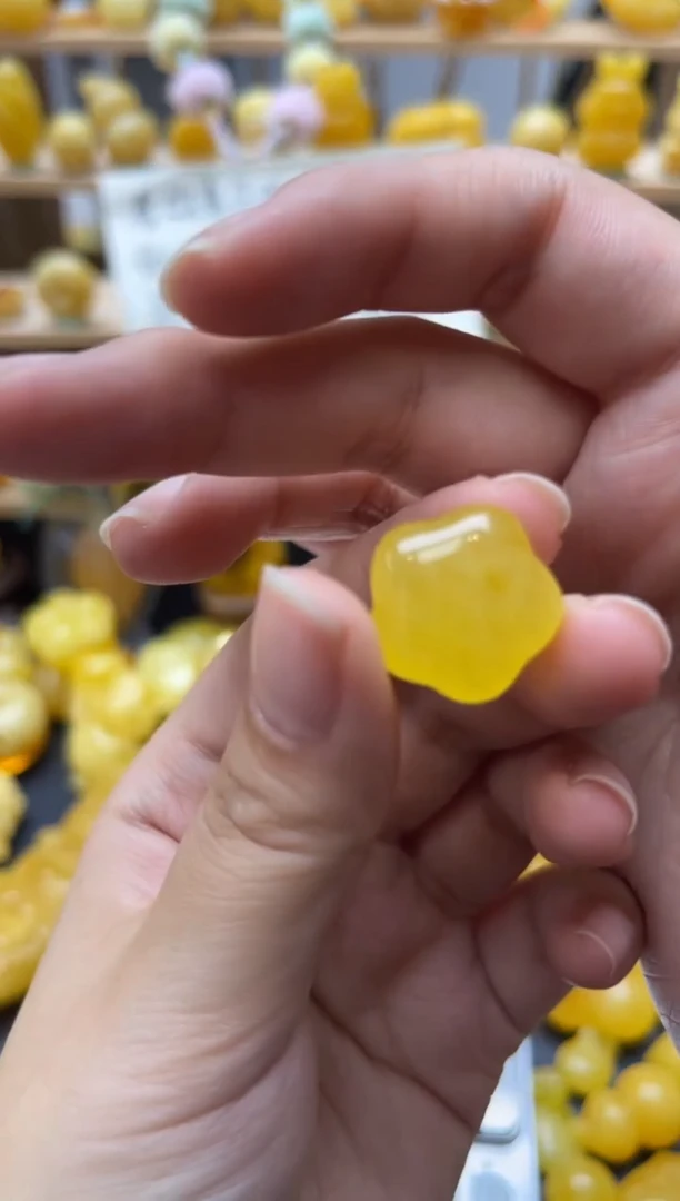 琥珀未镶嵌珠宝奇石152琥珀蜜蜡微瑕