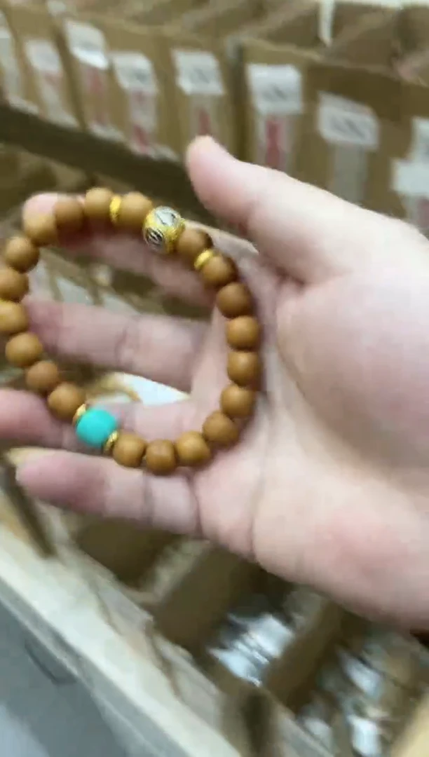 【闪购商品】猴头核桃吊坠猴头圆珠卡10精雕手串