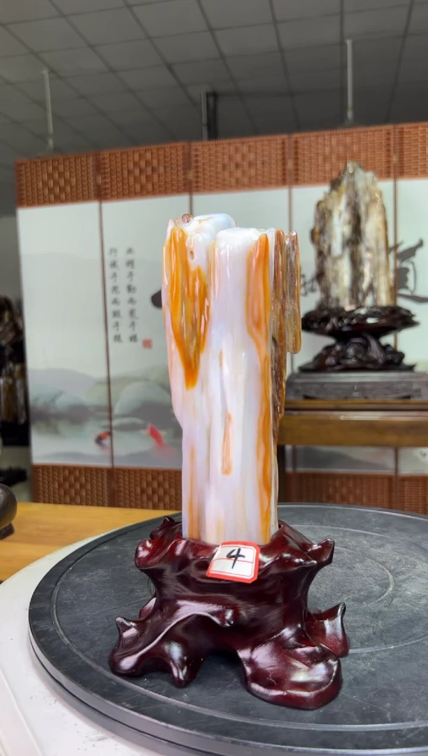 未镶嵌珠宝奇石硅化玉11