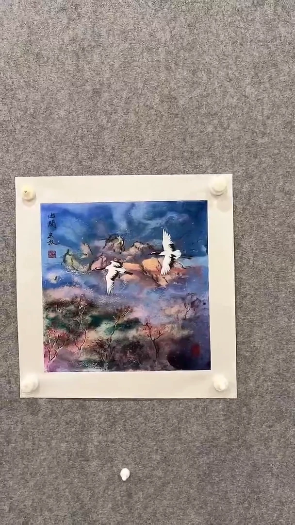 国画王忠权-1平尺-国画作品