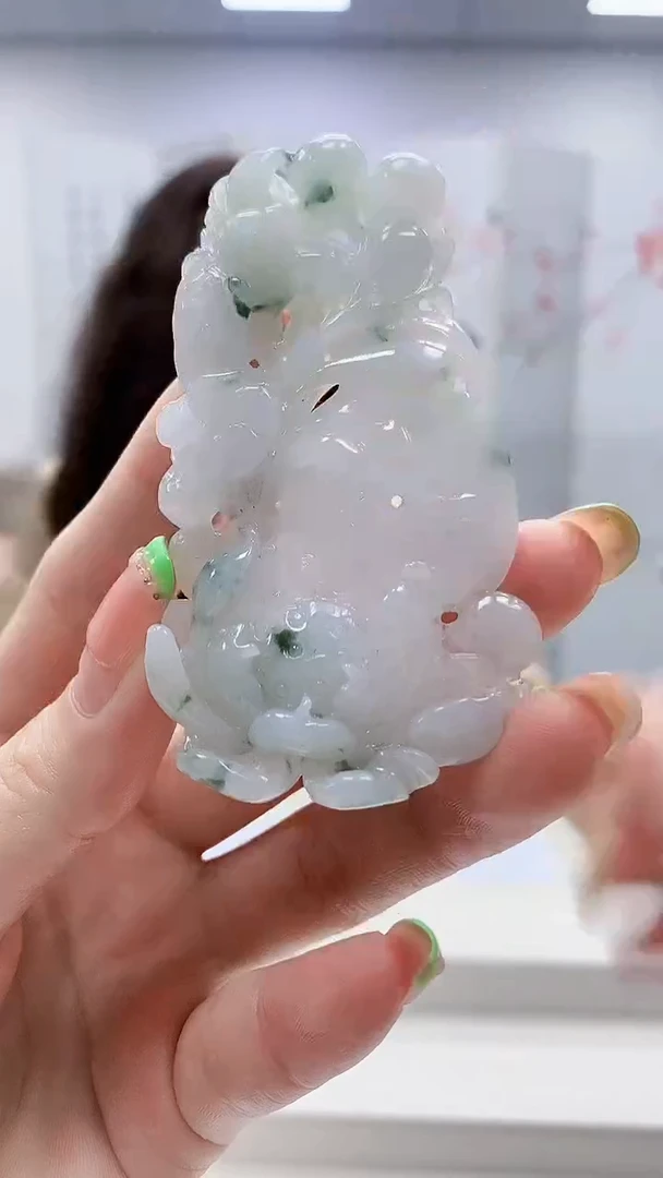 未镶嵌定制翡翠4829ry-毛货挂件86