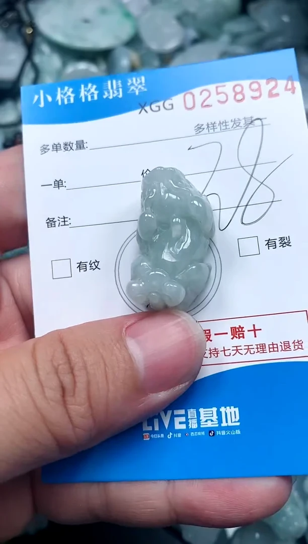 翡翠未镶嵌颈饰闪购商品0258924