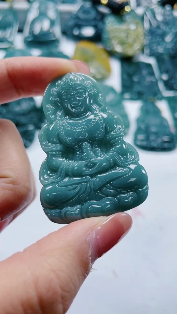 【闪购商品】翡翠颈饰未镶嵌多样性发货一件发货-小度母