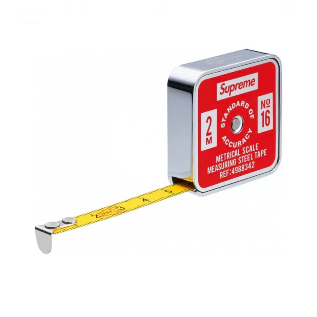 【胖】PENCOx SUPREME 联名 卷尺 TAPE MEASURE 2019年春夏款 红色