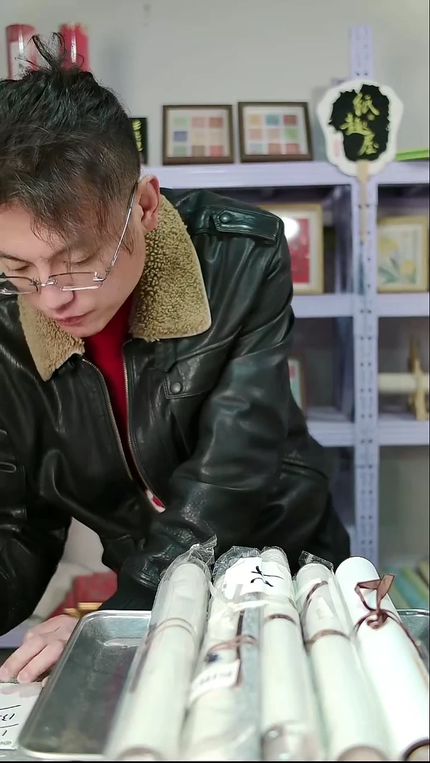 12cm瓦当方格挂轴 随机款式 一号单 散称