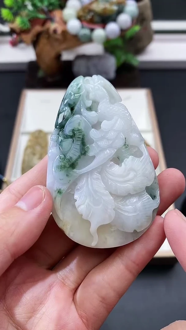 颈饰未镶嵌翡翠天然缅甸A货翡翠