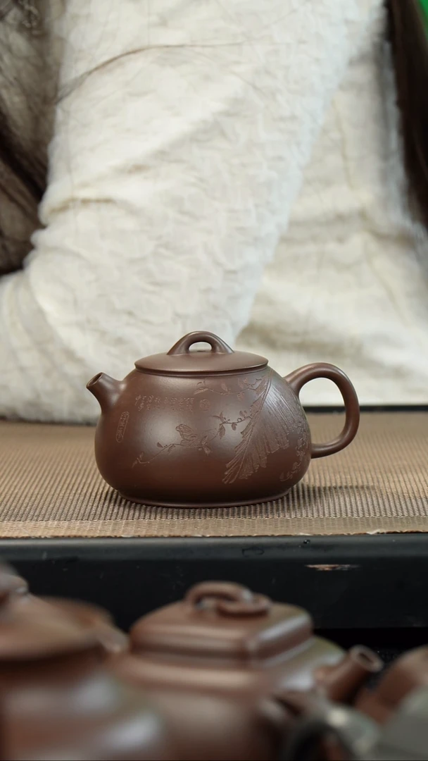 【闪购商品】紫砂茶壶老紫泥小玉缘
