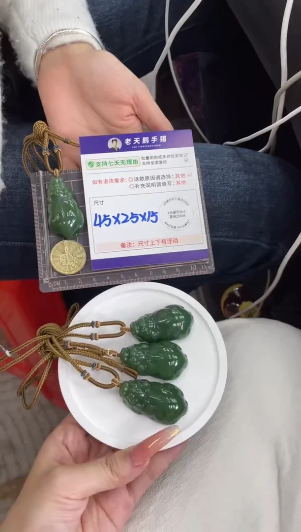 未镶嵌和田玉挂件和田玉貔貅FL8/多样性发其一CP配绳